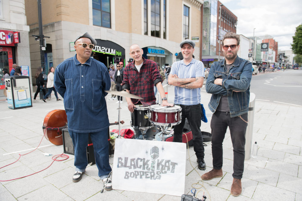 Busking in Southampton