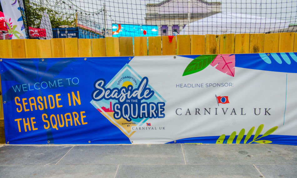 Carnival UK helps bring the beach to Southampton