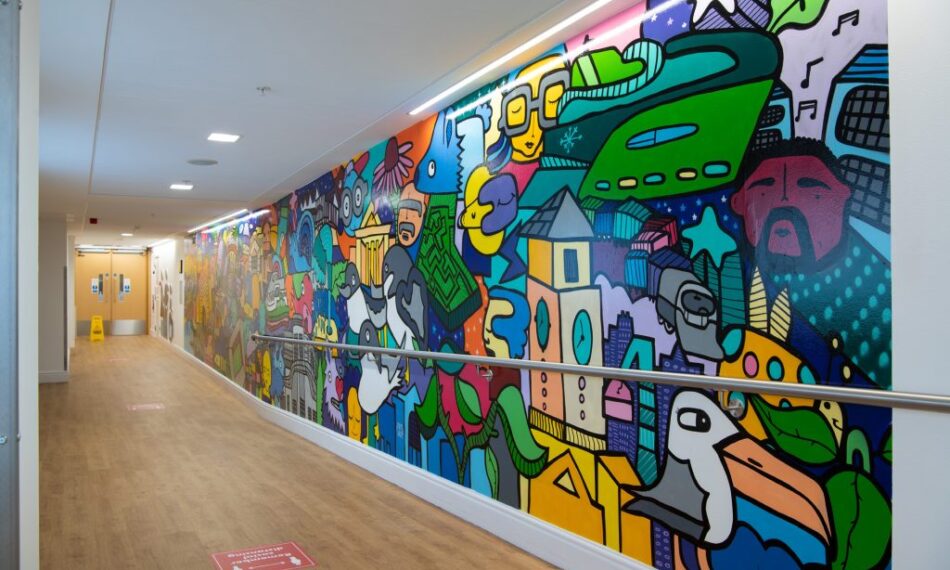 Westquay unveils new cultural mural in shopping centre