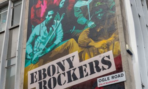 Ebony rockers wall mural revealed to Southampton crowd this weekend