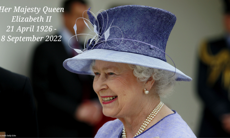 Her Majesty Queen Elizabeth II 21 April 1926 to 8 September 2022