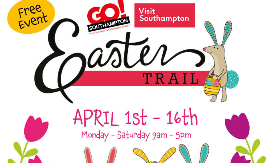‘Hop’ around the city with GO! Southampton’s ‘egg-stra’ special family Easter trail