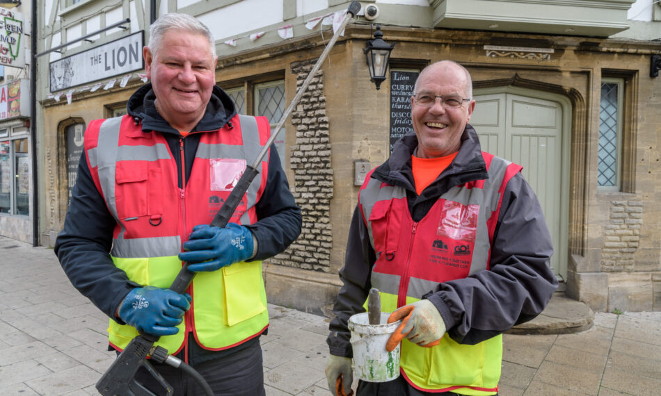 Southampton’s BID has high praise for  squeaky-clean street cleaning team