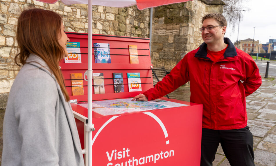 The city needs you… As part of GO! Southampton’s all new Welcome Volunteer Programme