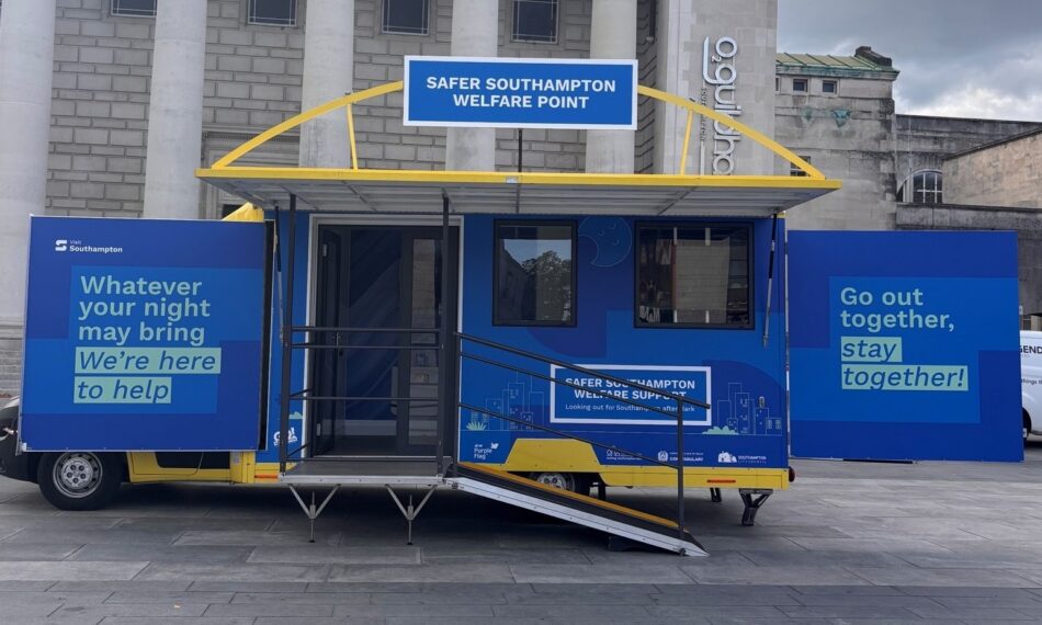 Supporting people to stay safe in Southampton at night